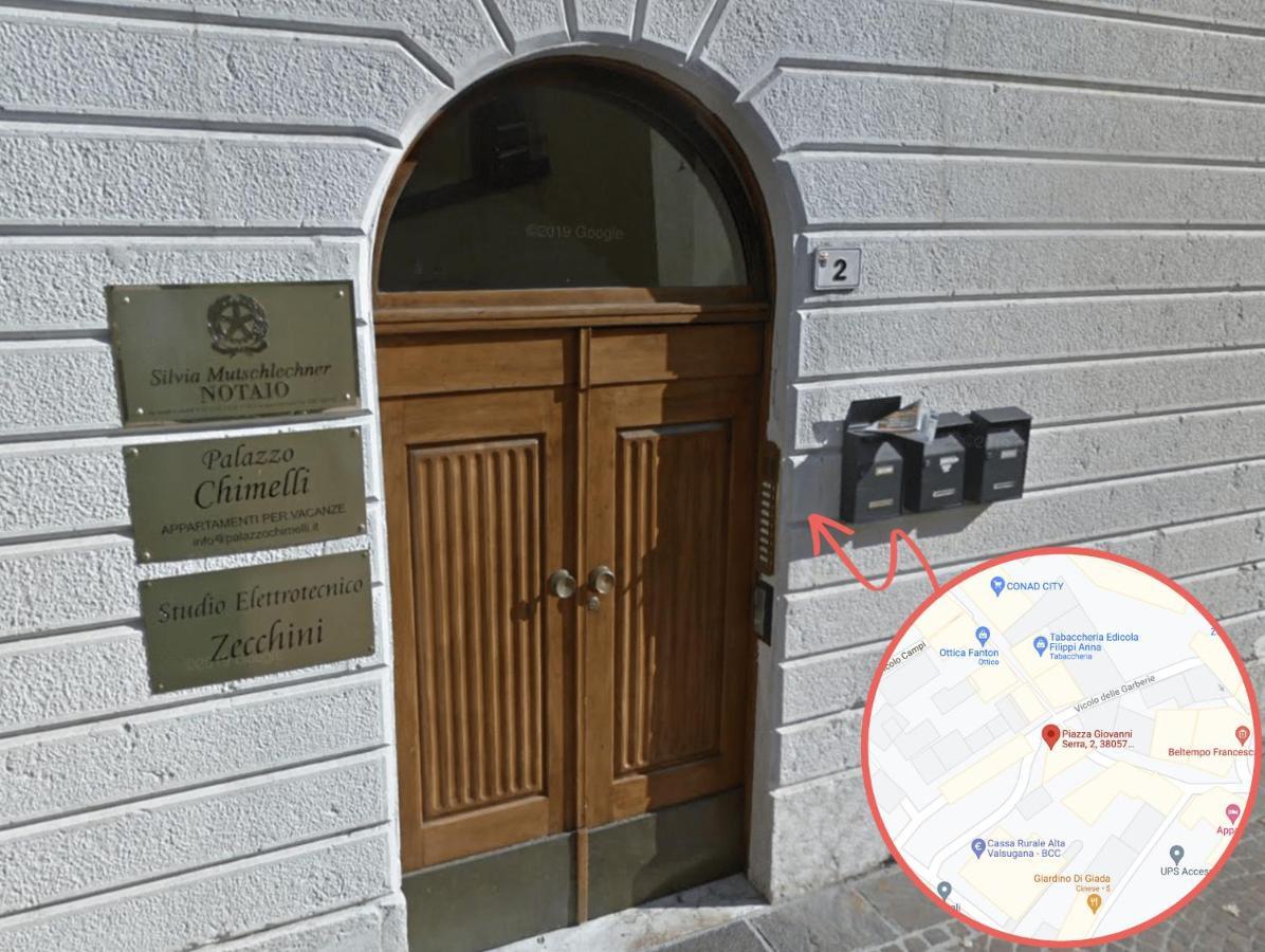Palazzo Chimelli Apartment Pergine Valsugana Luaran gambar